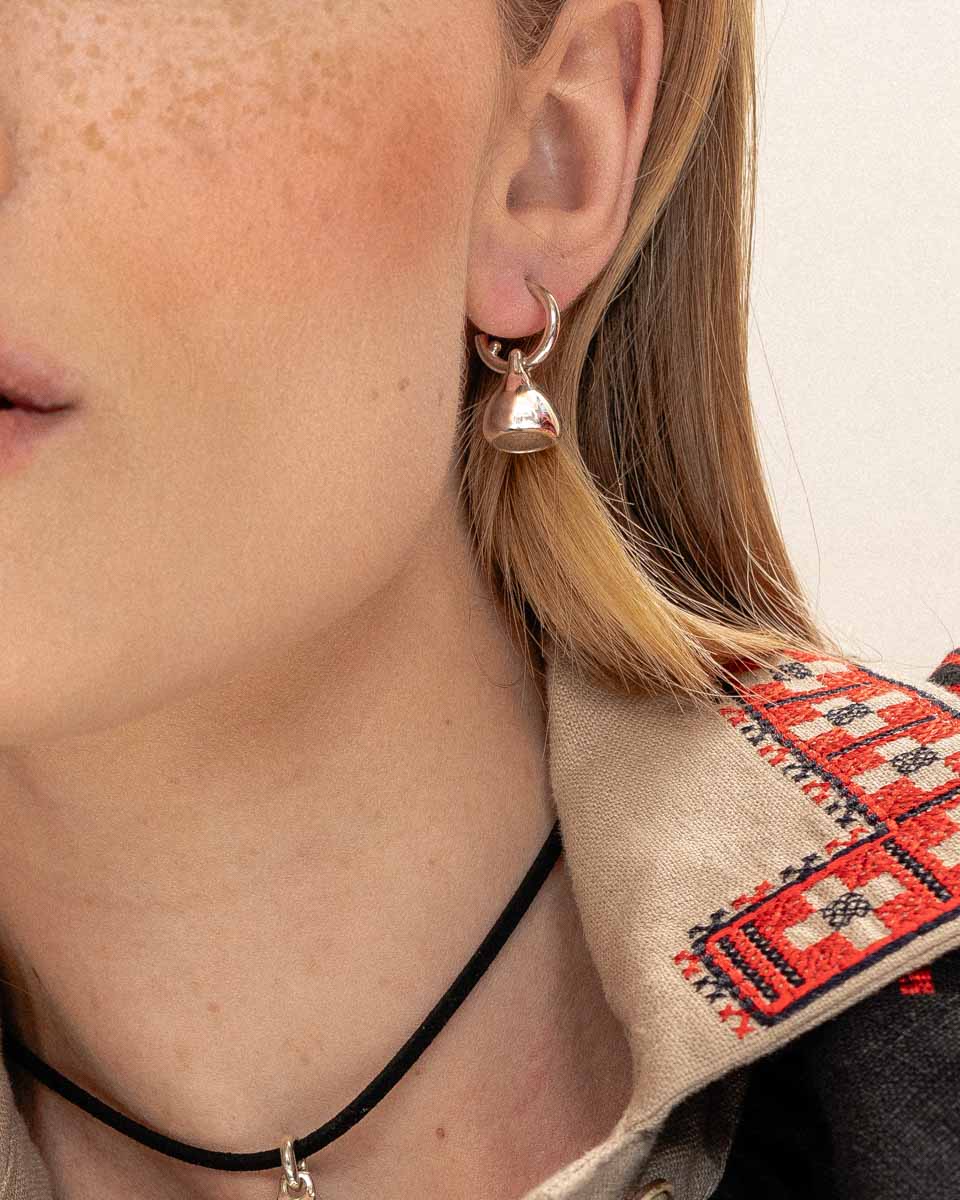 Срібні сережки Дзвіночки маленькі