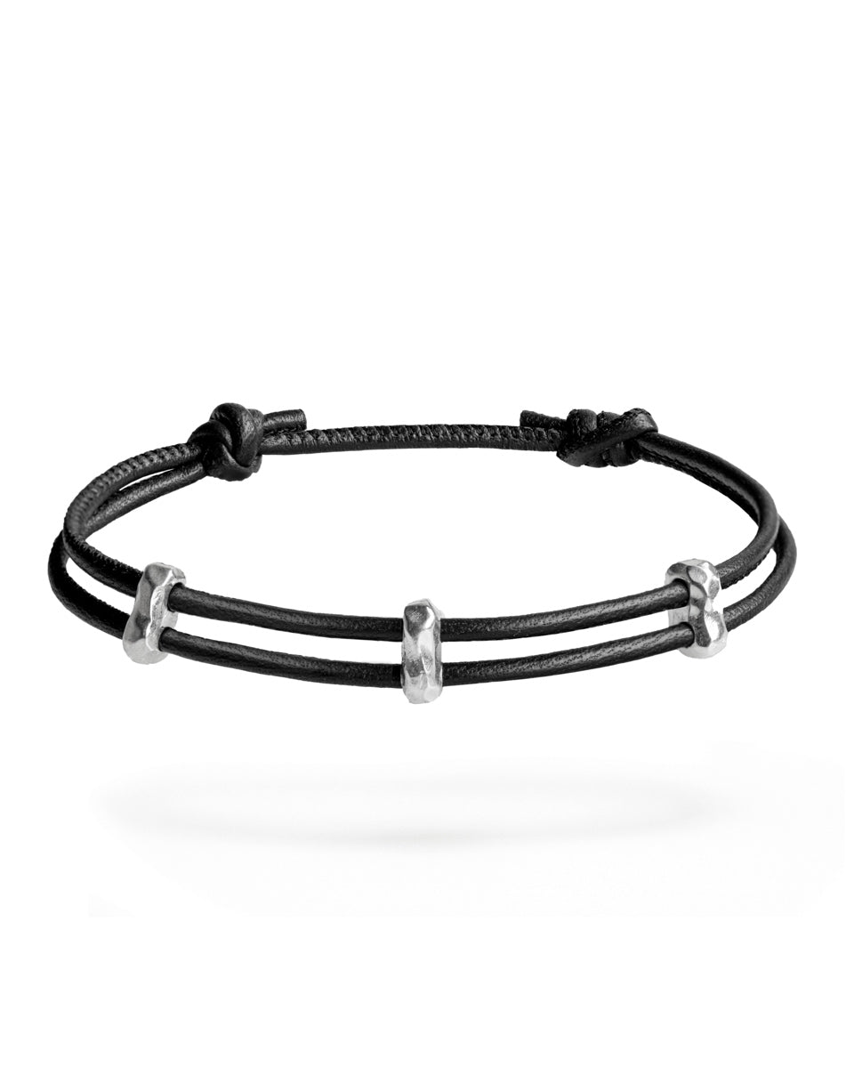 Чорний Wish Bracelet для чоловіків