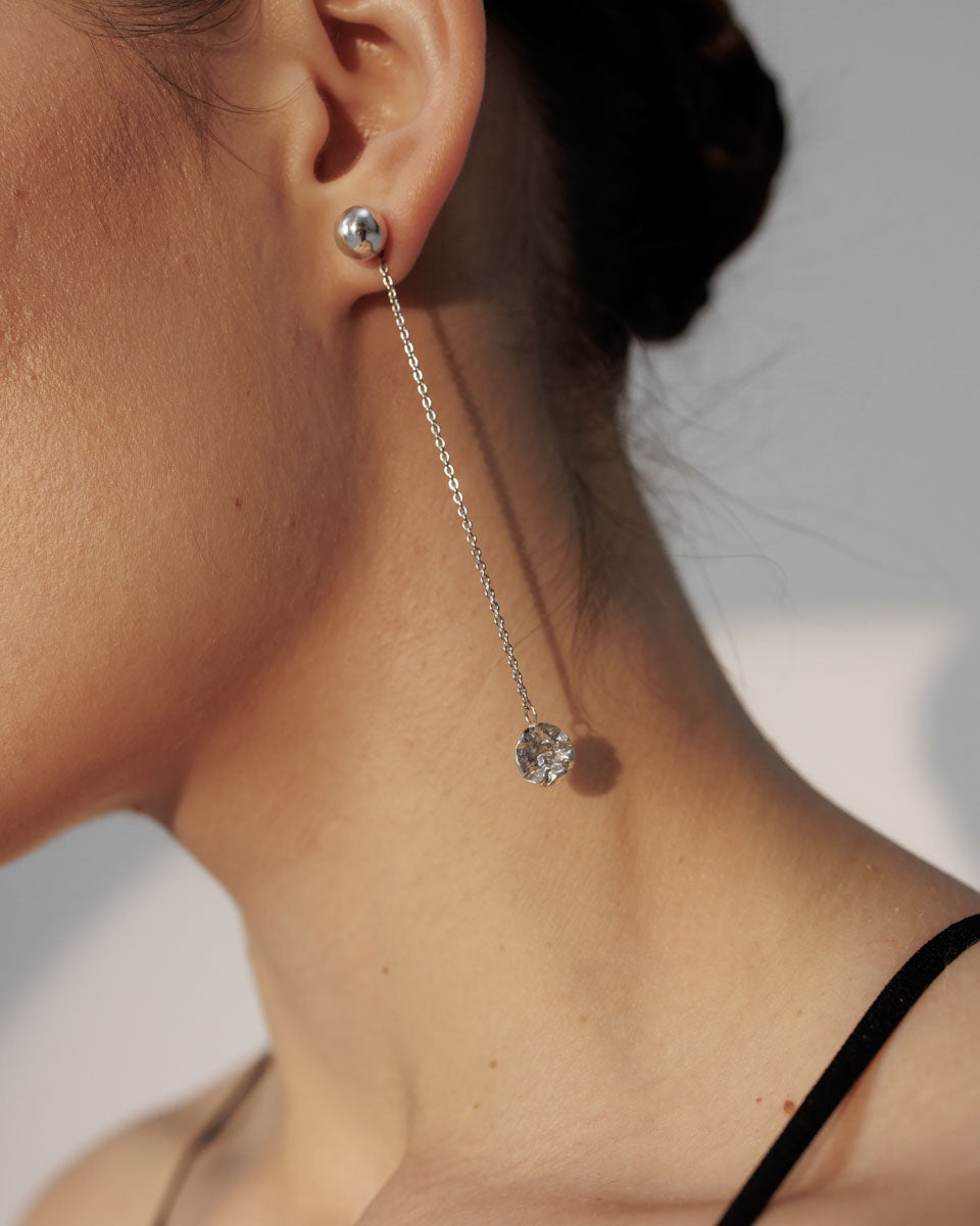 Срібна підвіска для сережок МІЖ