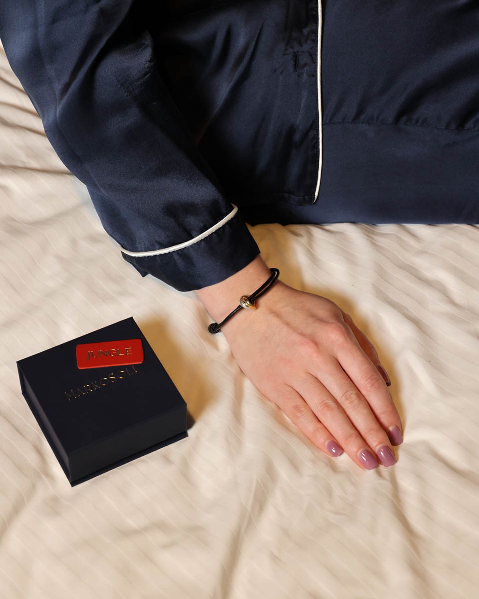 Чорний Wish Bracelet для жінок