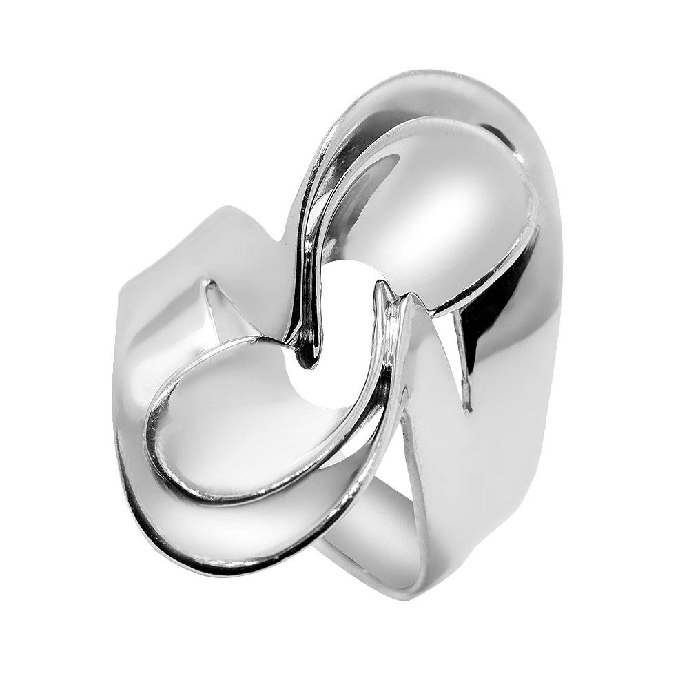 Срібна каблучка жіноча, Кольцо серебряное женское "Восьмерка"