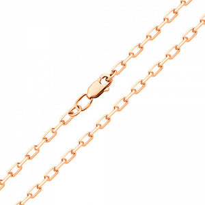 Золотий ланцюжок для хрестика якірне плетіння (2мм), Купить золотая цепочка под крестик недорого, с гарантией
