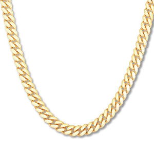 Ланцюжок золотий панцирне плетіння (жовте золото) (1мм), Купить цепочка из желтого золота 40 см недорого, с гарантией