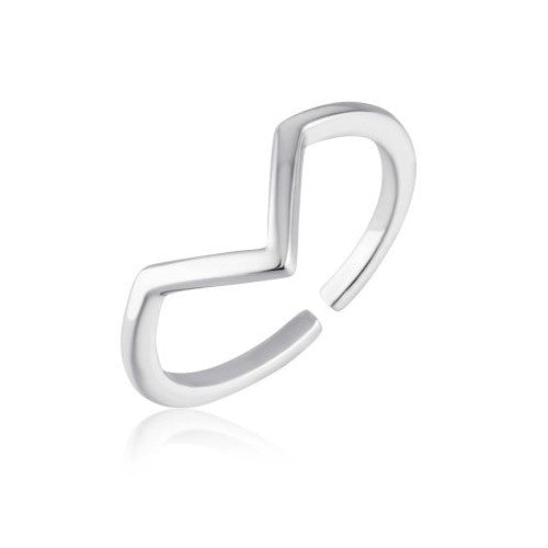 Срібна каблучка мінімалізм без каміння, Серебряное кольцо минимализм без камней