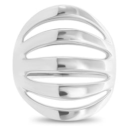 Срібна каблучка масивна без вставок, Красивое серебряное кольцо родированое массивное без вставок