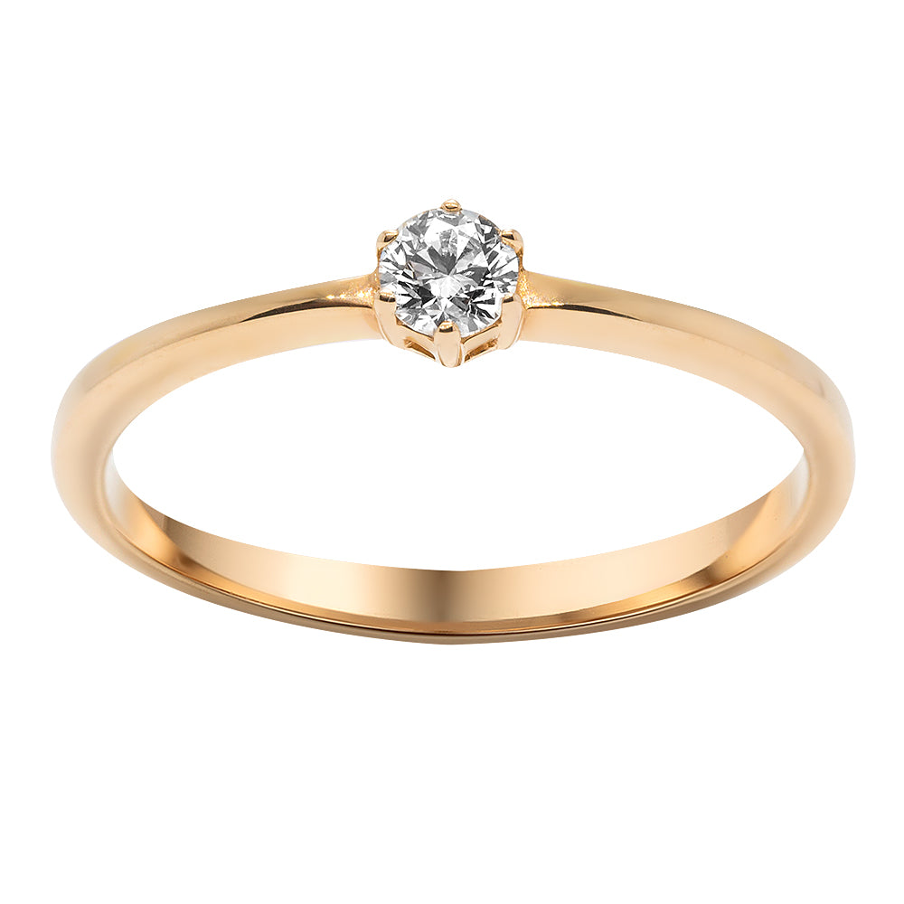 Золота каблучка з діамантом, Кольцо золотое с бриллиантом, золотое кольцо с бриллиантом для помолвки