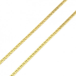 Золотий ланцюжок плетіння барлі з жовтого золота (1.5 мм), Купить золотая цепочка плетение барли недорого, с гарантией