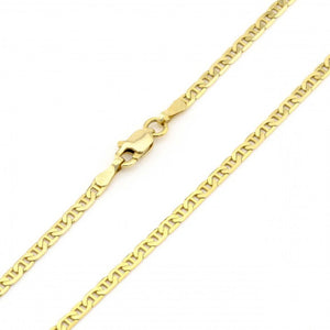 Золотий ланцюжок плетіння барлі з жовтого золота (2.5 мм), Купить цепочка из лимонного золота недорого, с гарантией