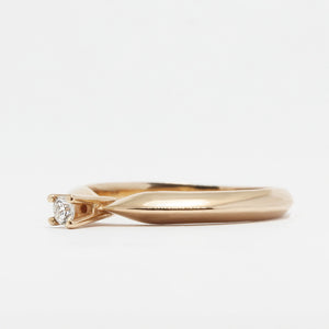 Золота каблучка з діамантом, Кольцо золотое с бриллиантом, кольцо золотое для помолвки с бриллиантом